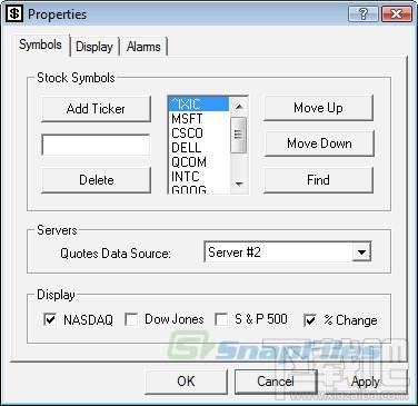 Stock Ticker Application Bar,Stock Ticker Application Bar下载,Stock Ticker Applica